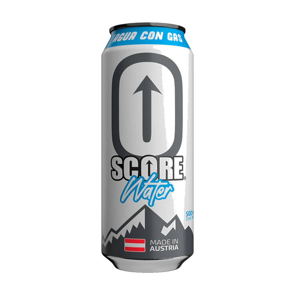 Agua Gas En Lata Score 500cc
