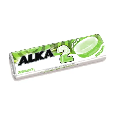 Alka 2 Manzana Arcor 28g