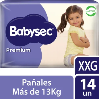 Pañales XXG Babysec 14UN